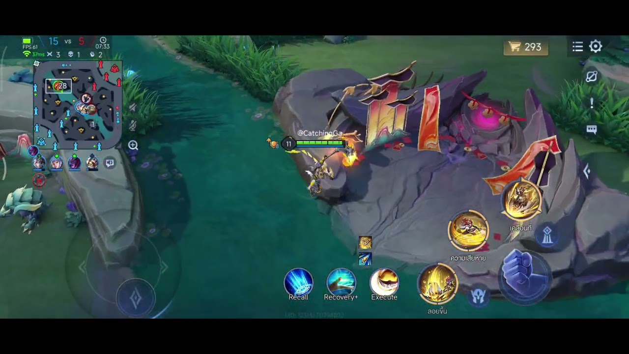 ROV - Рейтинг, эпизод 75 #rov #rovthailand #rovhighlight #moba #5v5 #lienquanmobile