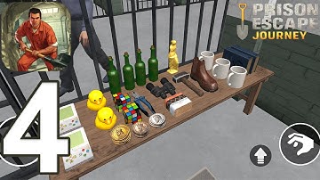 Prison Escape Journey Gameplay Walkthrough Part 4 - Day 4 to 5 (iOS, Android)