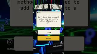 Python Data Structures Trivia!!