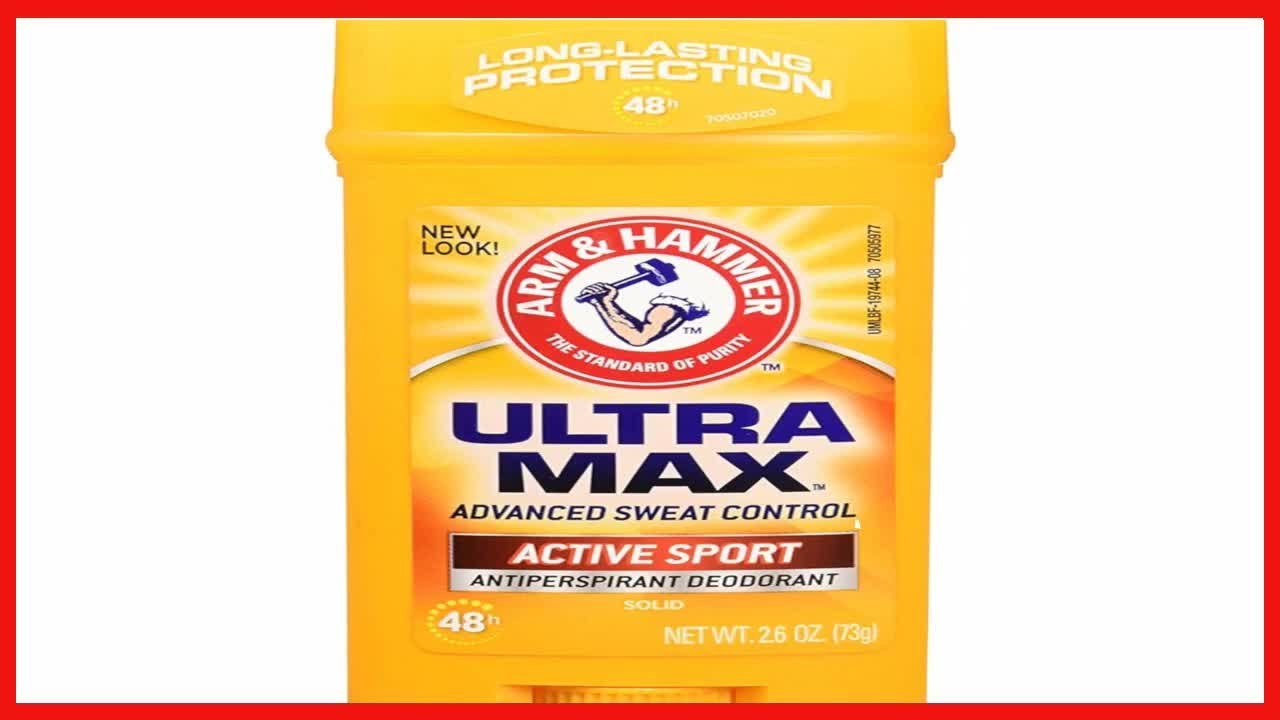 Great product ARM & Hammer Ultramax Solid Antiperspirant Deodorant