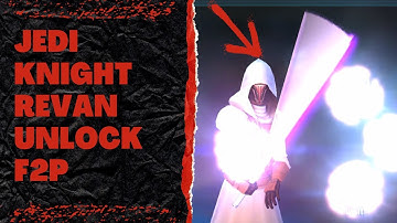 Full Jedi Knight Revan Unlock Video! Tips and Gear Requirements. Free to Play