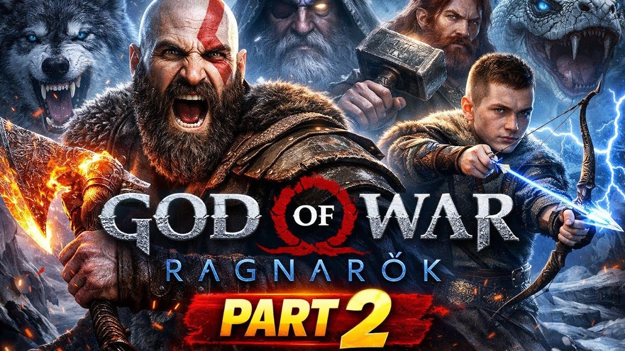 God of War Ragnarök Part 2 | Rescuing Tyr – The God of War Returns ⚔️