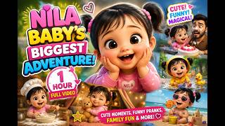 Nila Baby’s BIGGEST 1-Hour Adventure! 🥹💖😂 | Cute, Funny & Magical Baby Moments