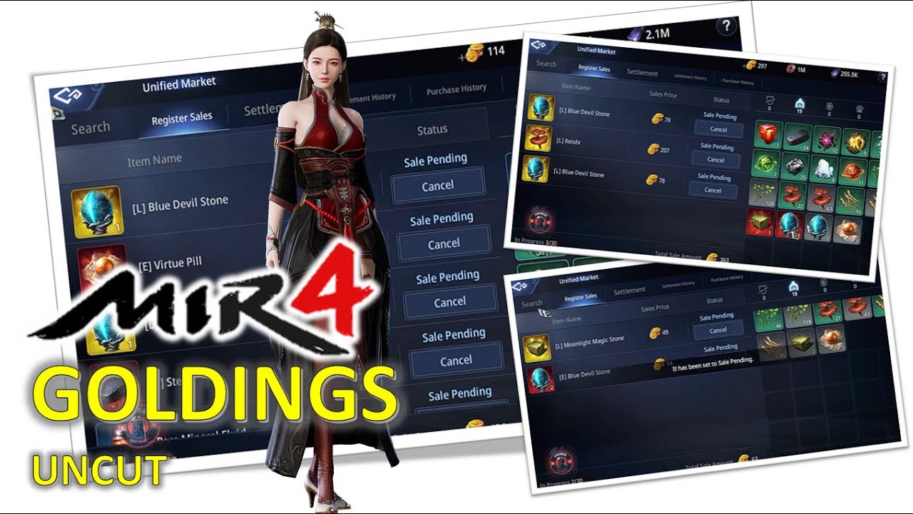 MIR4 EASY GOLDINGS - POWER OF ALT (UNCUT) 