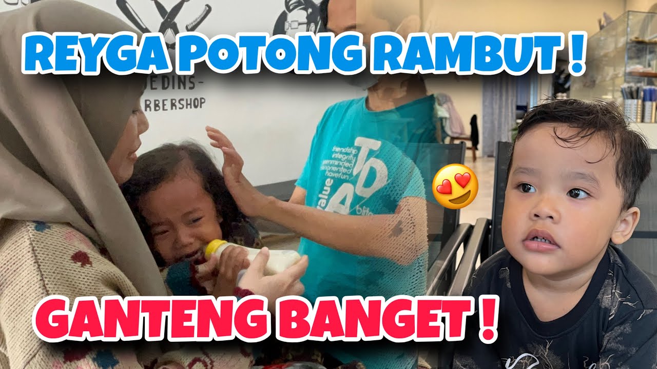 Gondrong Selama 2 Tahun Sekarang Jadi Rapi ✂️ | Reyga Makin Ganteng!