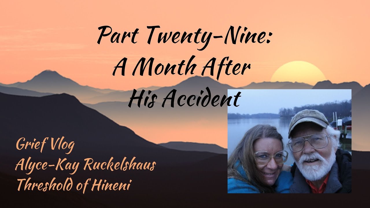 Grief, part 29 - A month after his accident, reality is setting in