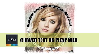 piZap's Quick Photo Editing Tutorial: Curved Text on piZap Web screenshot 1