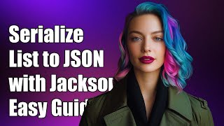 How to serialize a List content to a flat JSON object with Jackson?