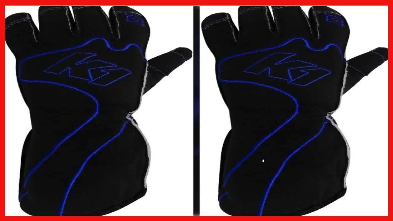 Great product -  K1 Race Gear 13-RS1-B-L RS1 Reverse Stitch Kart Racing Gloves (Blue/Black, Large)