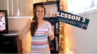 singing lesson 3 - WARM-UPS screenshot 4