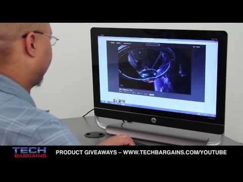 HP Envy 23 TouchSmart All in One Desktop Video Review (HD)