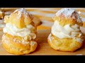 EL POSTRE MÁS RICO Y FÁCIL, PASTA CHOUX 4 INGREDIENTES Y EN 5 MINUTOS❤ #minicreampuffs