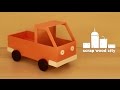 DIY wooden toy truck DIY wooden toy truck
