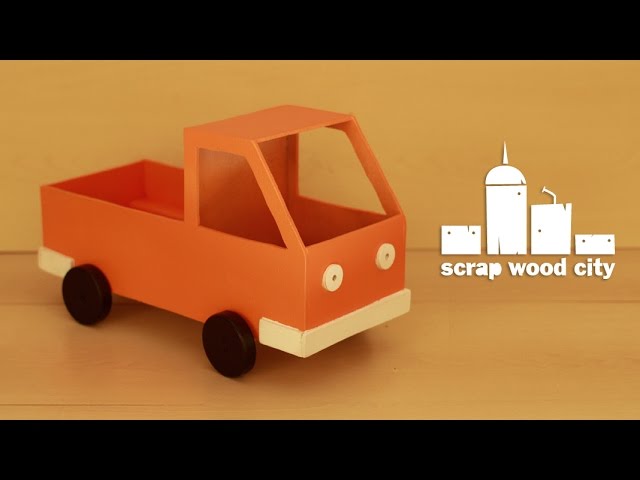 diy wooden truck