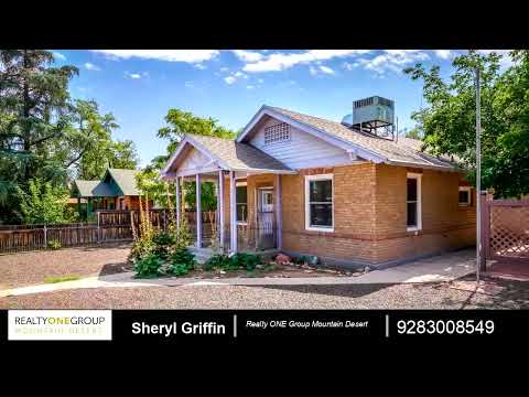 1411 1st North St, Clarkdale, AZ home video tour
