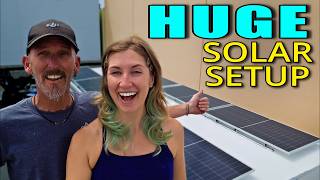 We’ll Never Plug In Again! Installing Our Box Truck Solar Panels