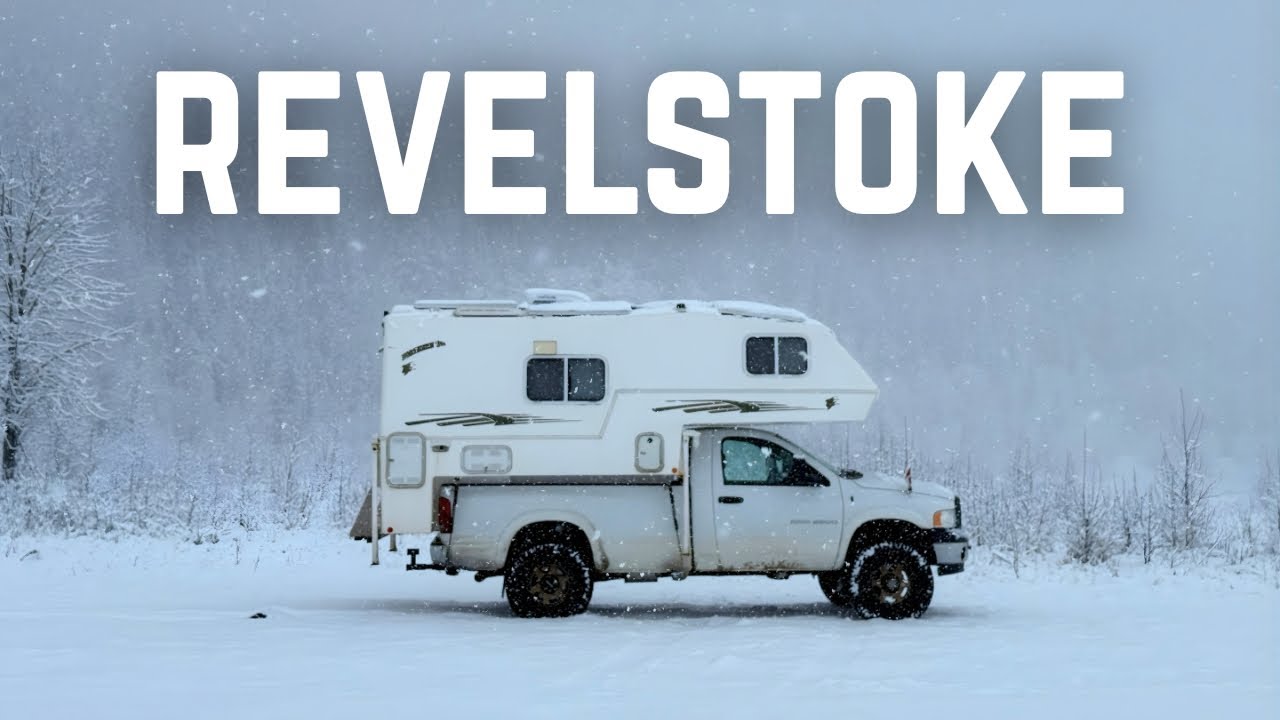 Snow Storm And Truck Issues In Revelstoke - This Is LIFE On The Road!