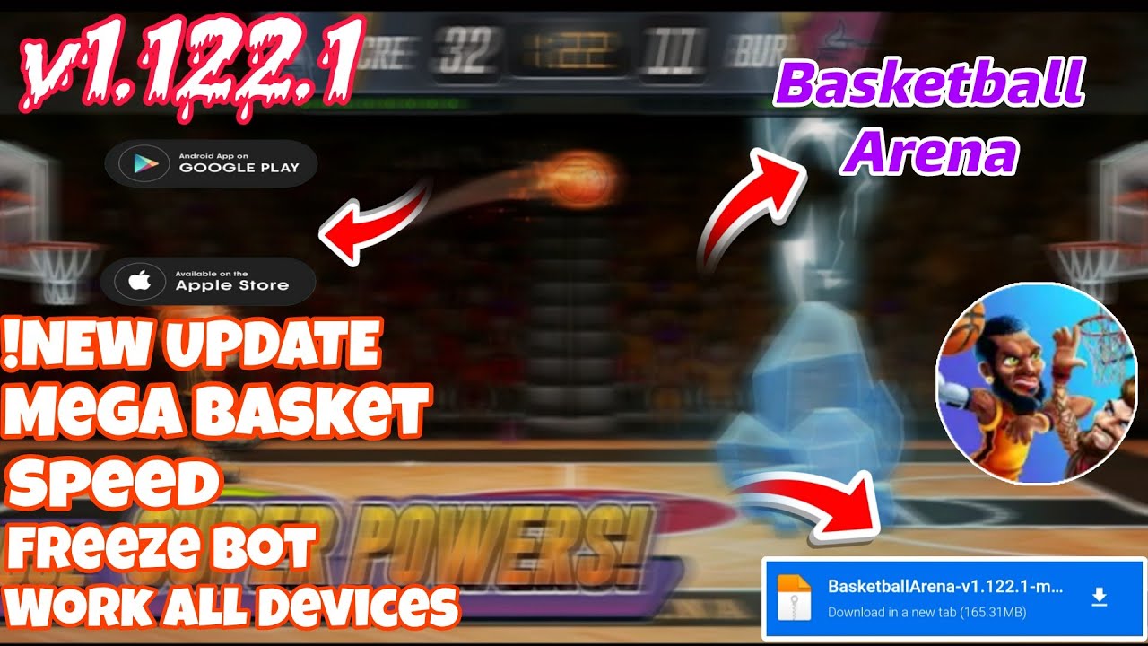 Basketball Arena Mod Apk v1.122.1 | Basketball Arena Mod Menu | Gameplay