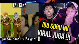 Ternyata Ibu Guru Ini Viral Juga reaction Konten Andre Suhen 