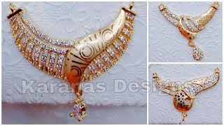 Latest D Mangalsutra Designs With Earring Latest Mangalsutra Designs