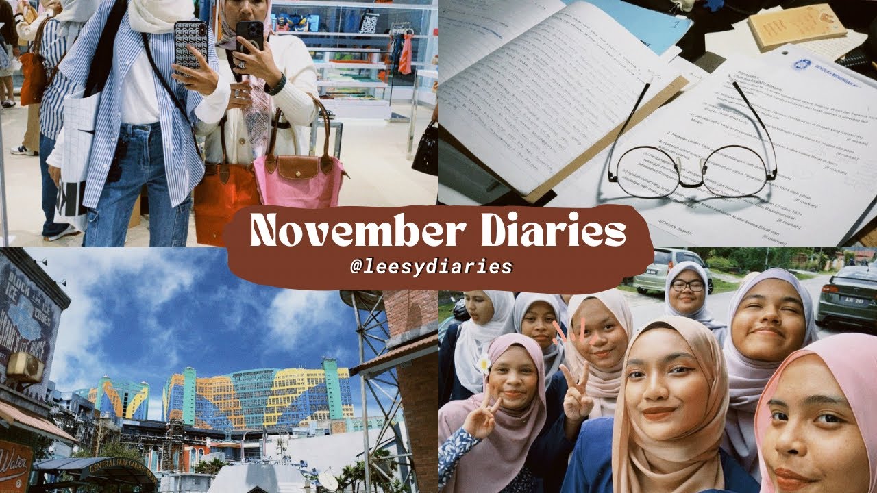 Diary Nov Happy November ! | Nov Diaries - YouTube