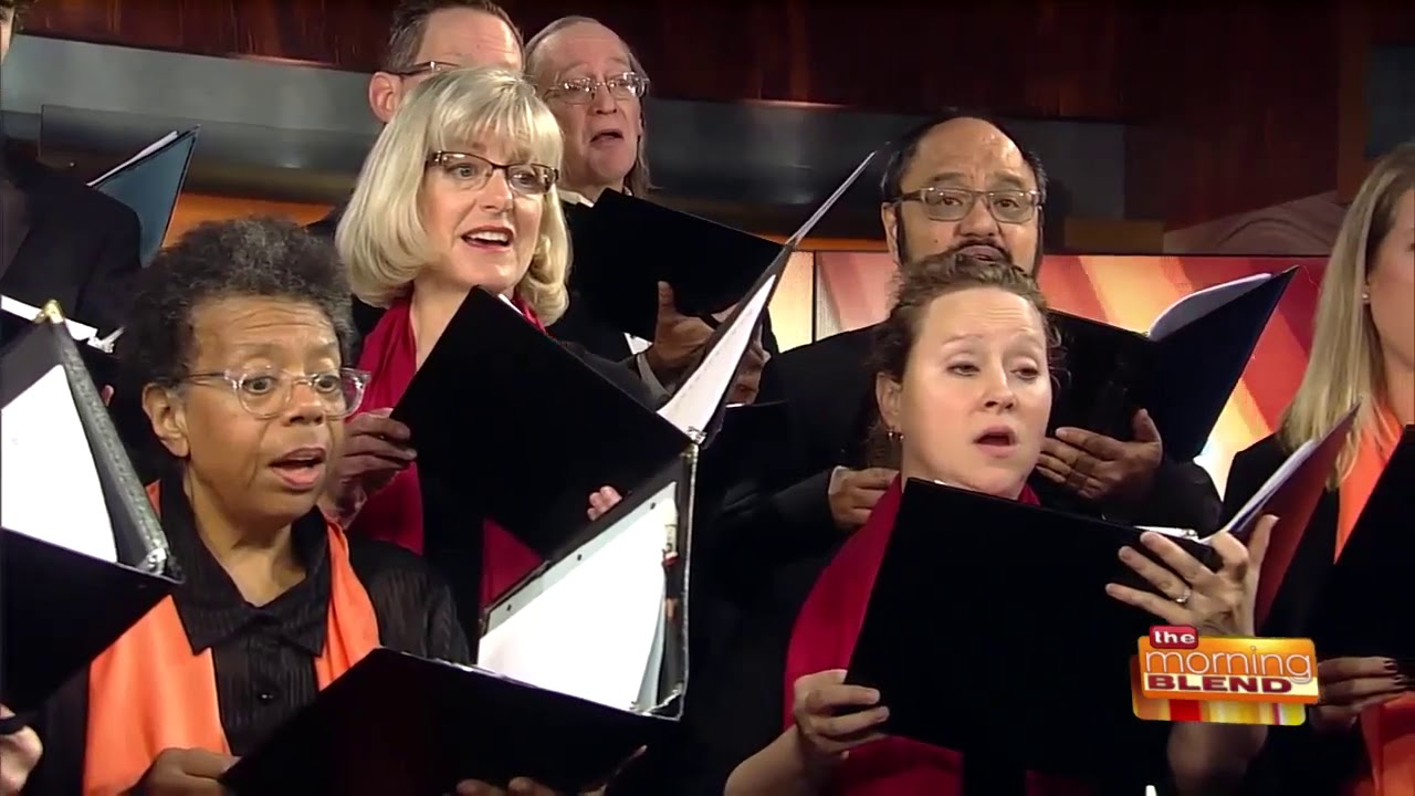 The Bach Chamber Choir Performing Live on The Morning Blend (NBC, Milwaukee), 10-22-19