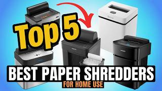 ✅✅Best paper shredders for home use in 2026 || You can buy right now😍💖