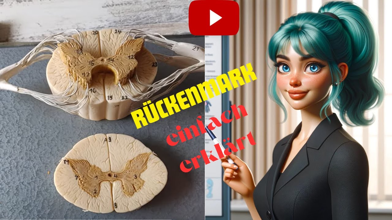 Rückenmark einfach erklärt.  Aufbau, Segmente & Funktionen für Medizinstudium & Therapieberufe
