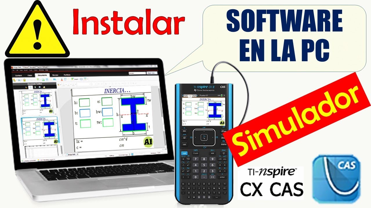 Instalar Calculadora Texas CX CAS I - II 🖩. ¿Cómo instalar Calculadora en  PC💻? ✔️🖩 - YouTube