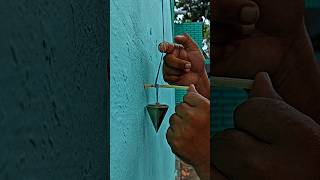 The Simplest Wall Alignment Hack Ever! 🤯 #shortsfeed #short #viral