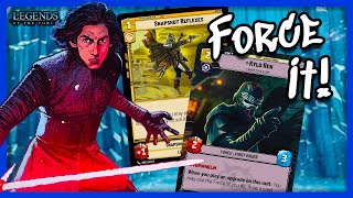 A CUNNING twist on a TOP DECK! | Kylo5 Yellow Force | Star Wars Unlimited Deck Profile
