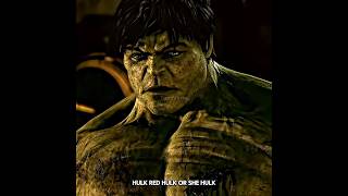 Hulk vs Red Hulk vs She-Hulk: Strongest Thunderclap? 🤯 #shorts