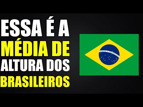 Vídeo: Qual é A Altura Média De Uma Pessoa