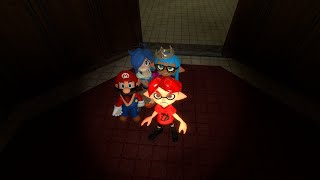 [Splatoon GMOD] Mario and the Haunted Mansion