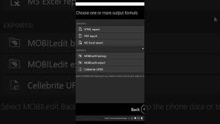 Mobile Application Data Forensics using Mobiledit Part 4 #shortvideo #youtubeshorts