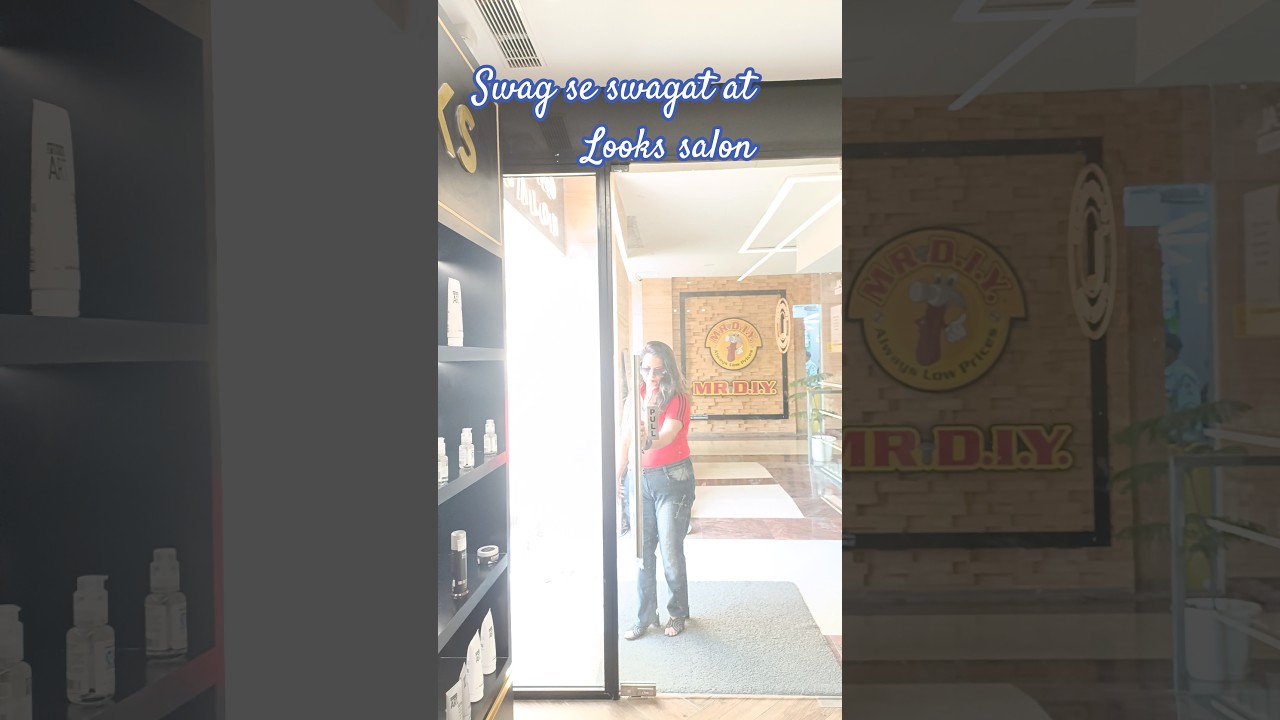 Swag se ❤️ Swagat at Looks salon 💕 