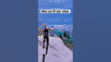 Hitting my sniper shots #fortnite #reload #fortniteclips #aimbot #chapter4 #sniping #gaming