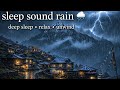 Dark Rainy Night in Nepal Himalayas 🌧️⚡