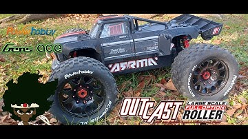 Arrma Outcast EXB 8S 1/5 scale First time I