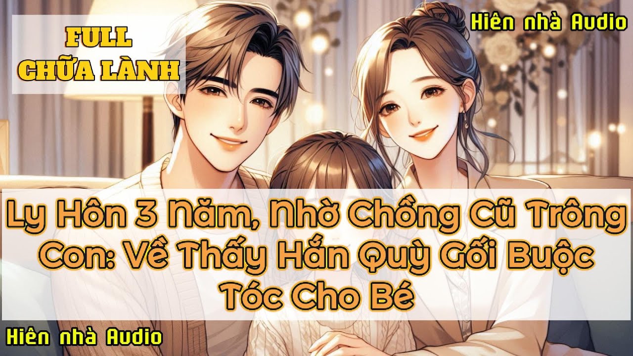 LY HÔN 3 NĂM, NHỜ CHỒNG CŨ TRÔNG CON: VỀ ĐẾN NƠI THẤY HẮN QUỲ GỐI BUỘC TÓC CHO BÉ