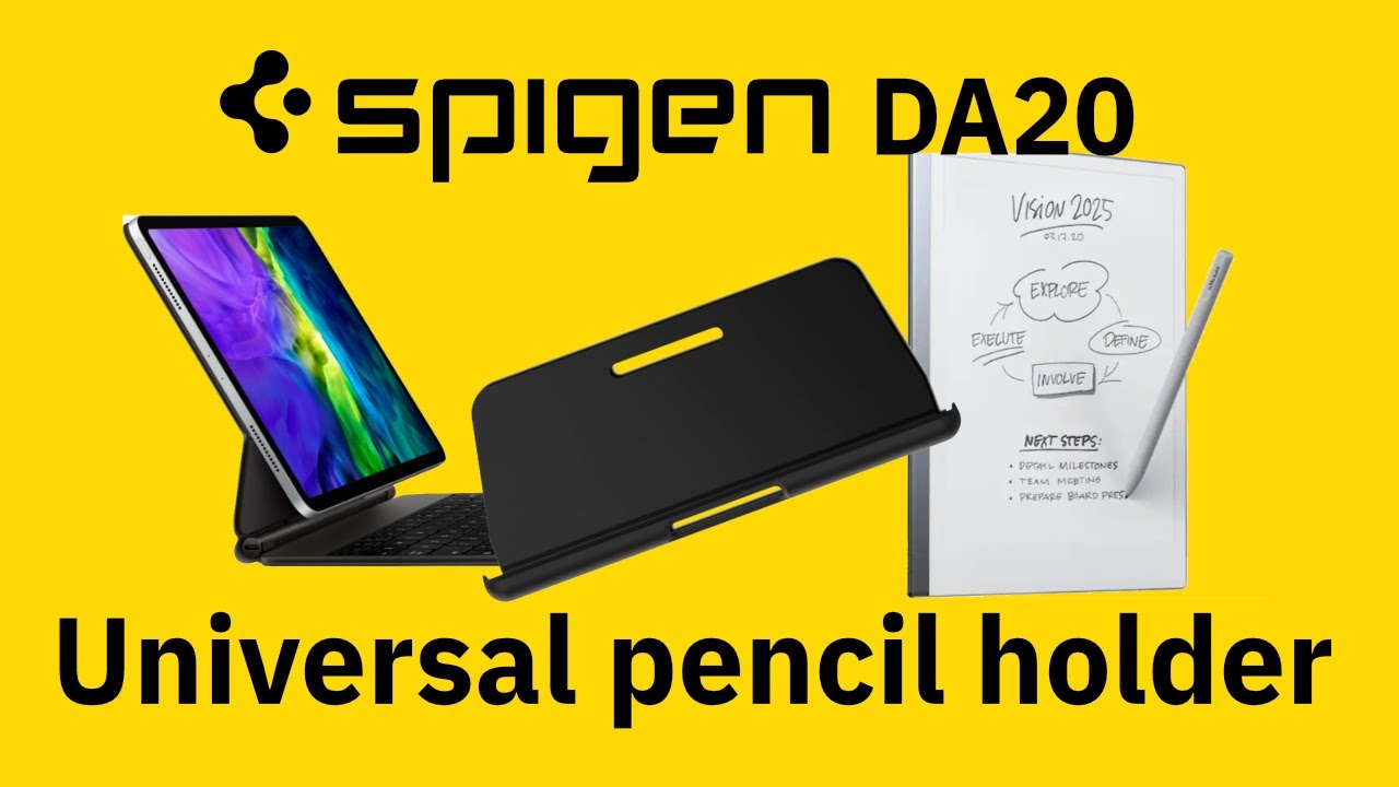 Spigen DA20 Apple [universal] pencil holder YouTube