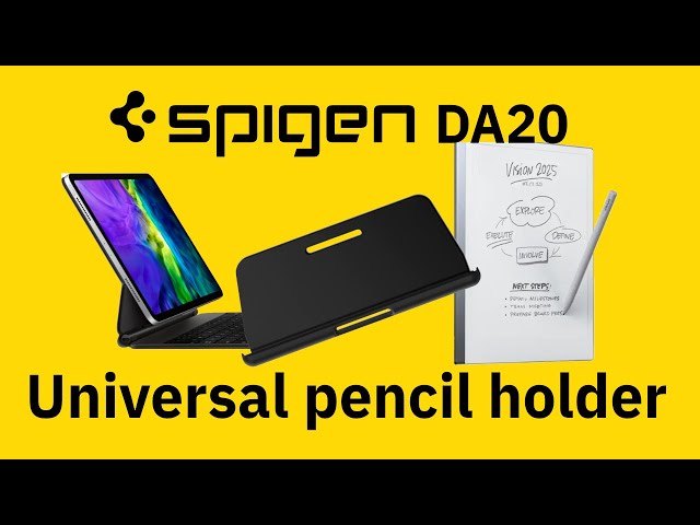 Spigen DA20 - Apple [universal] pencil holder - YouTube