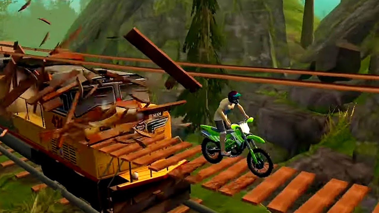 stunt Bike extreme stunt mode 1 level 10 level - YouTube