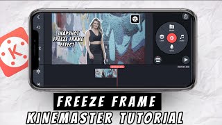 Snapshot Freeze Frame Effect in Kinemaster 🔥👌
