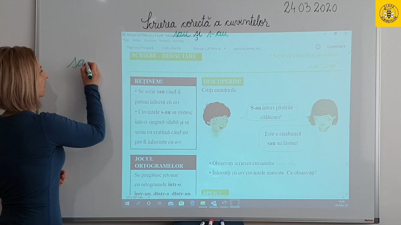 Scrierea CorectÄ A Cuvintelor Sau S Au Youtube