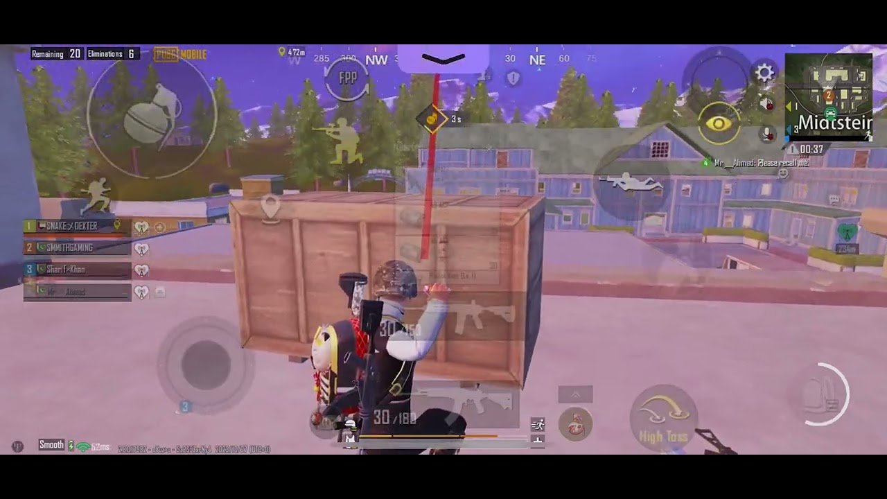 FULL PRO PLAYER in Livik🥵| (@RF Alon-GAMING| 4 V/S 4 Livik |  World Record Game Play Zombies Update🥰