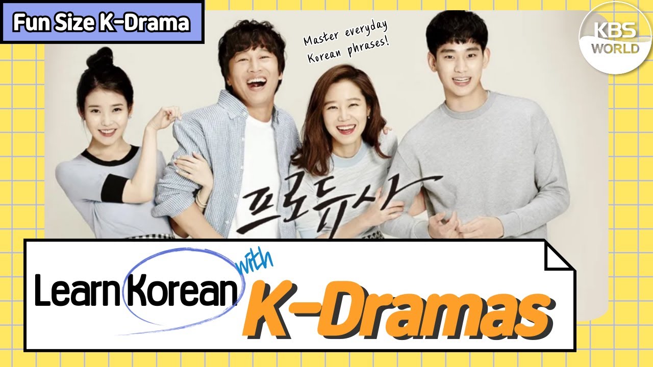 [Fun Size K-Drama] Learn Korean with 'The Producers'