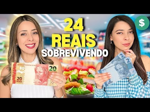 SURVIVING AN ENTIRE DAY ON 24 REAIS 🔥