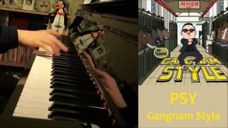 PSY - Gangnam Style (강남스타일) (Piano Cover by Amosdoll) Resimi