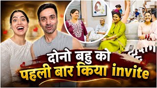 Shadi ke bad pehli baar bulaya mummy ne khane par 